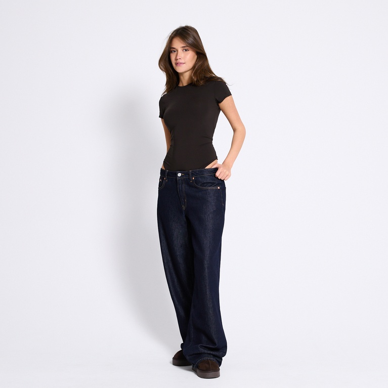 Cap sleeve body "Lyla" Brown